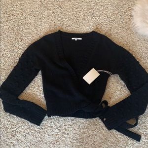 Tularosa Folly Wrap Sweater NWT